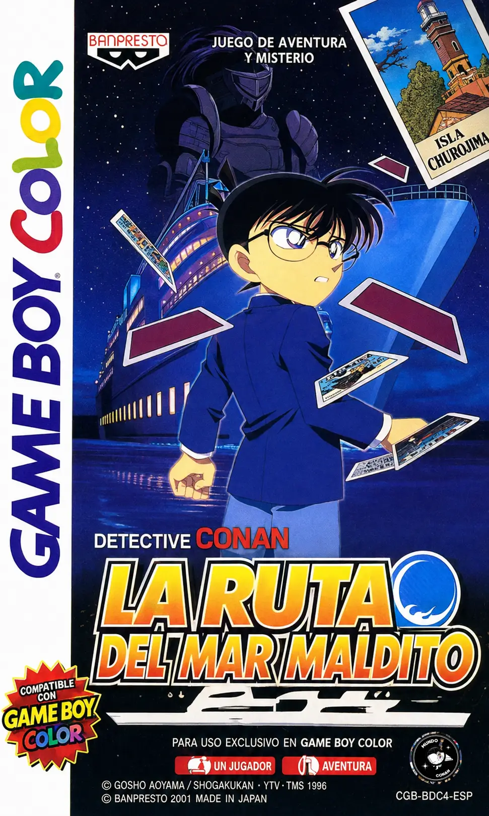 Portada de Detective Conan: La ruta del mar maldito